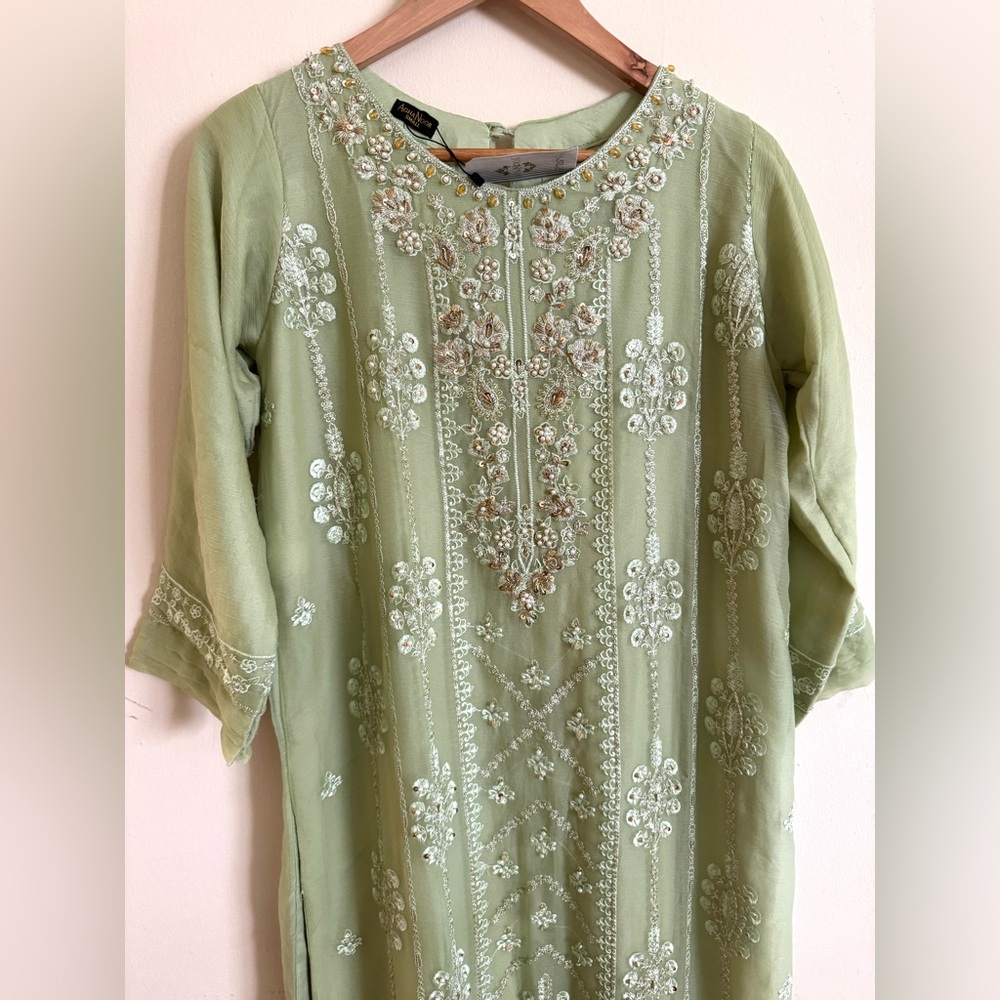 3 pc Pakistani Indian Dress Shalwar Kameez